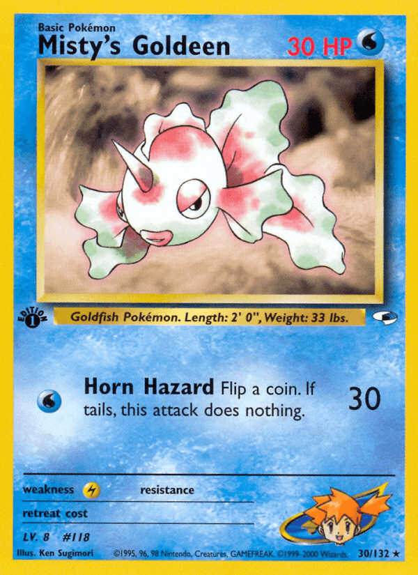 Misty's Goldeen (1st Edition)