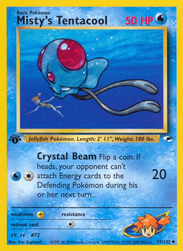 Misty's Tentacool (1st Edition)