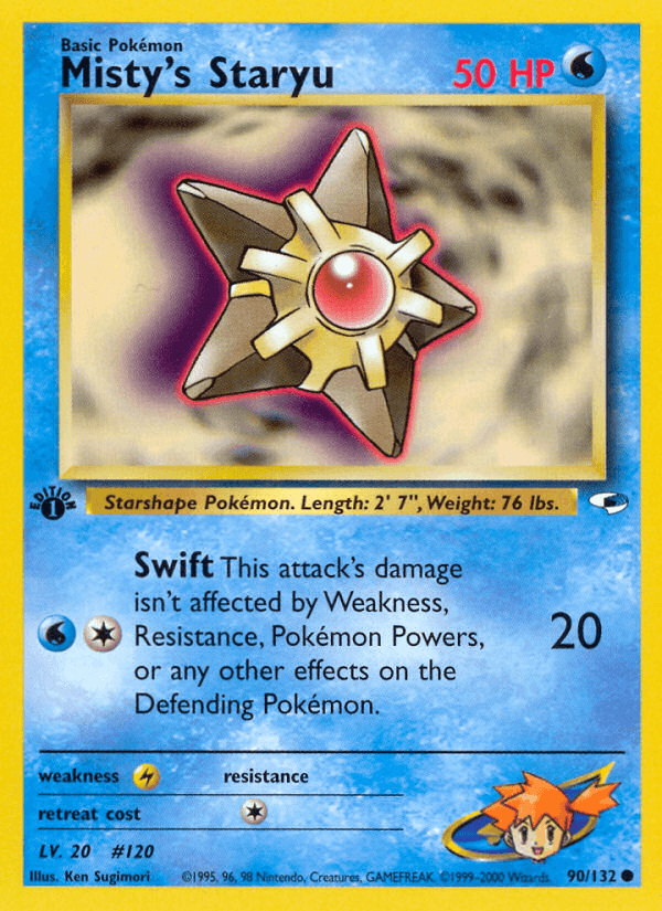 Misty's Staryu (1st Edition)