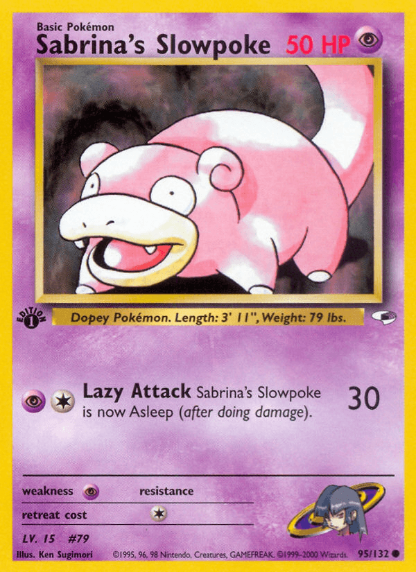 Sabrina's Slowpoke (1st Edition)