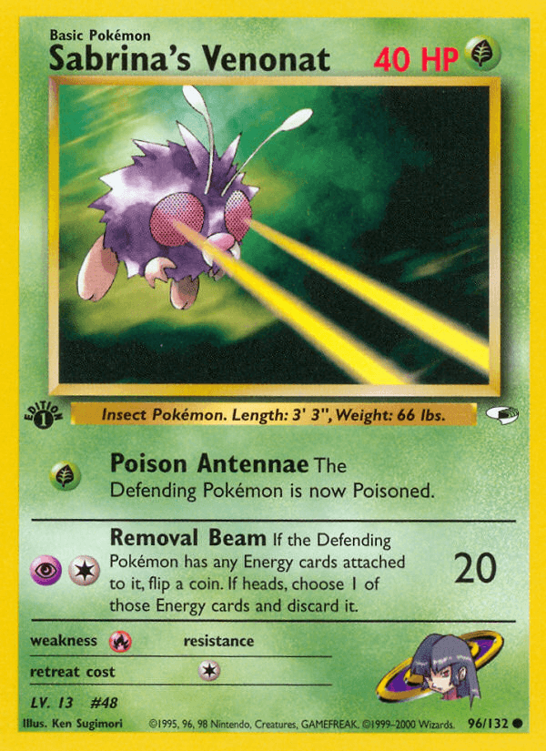 Sabrina's Venonat (1st Edition)