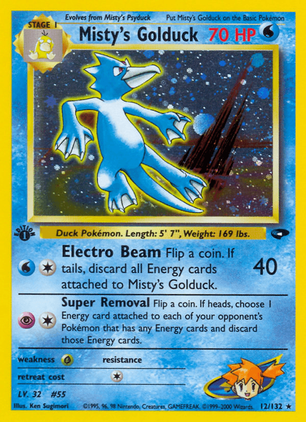 Misty's Golduck (1st Edition)