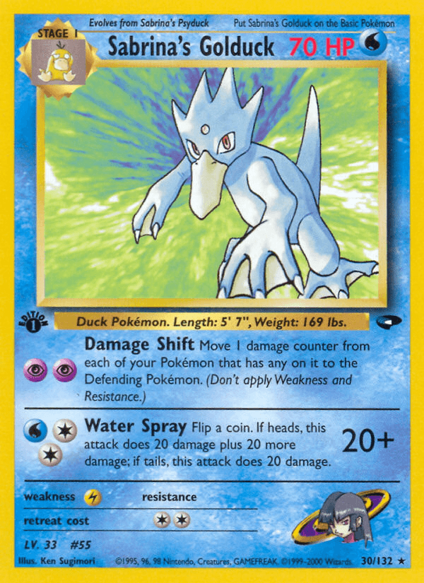 Sabrina's Golduck (1st Edition)