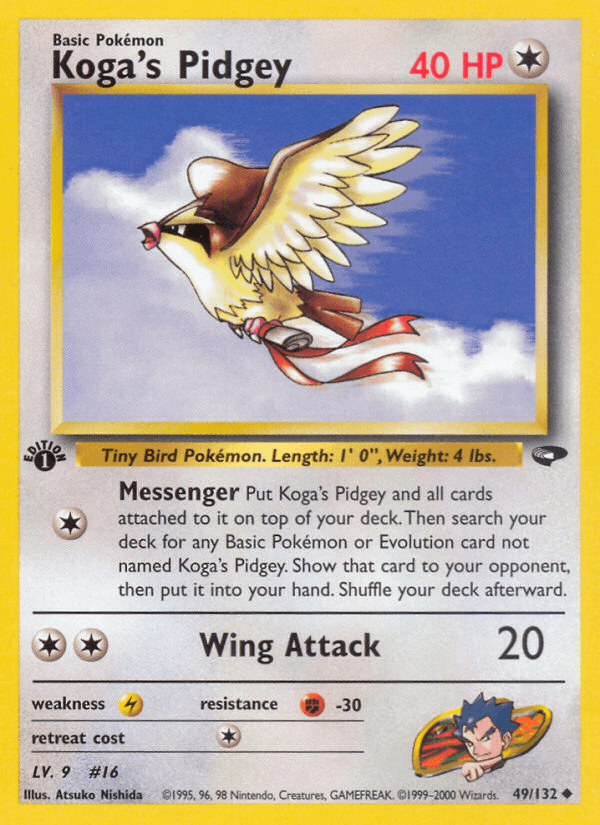 Koga's Pidgey (1st Edition)