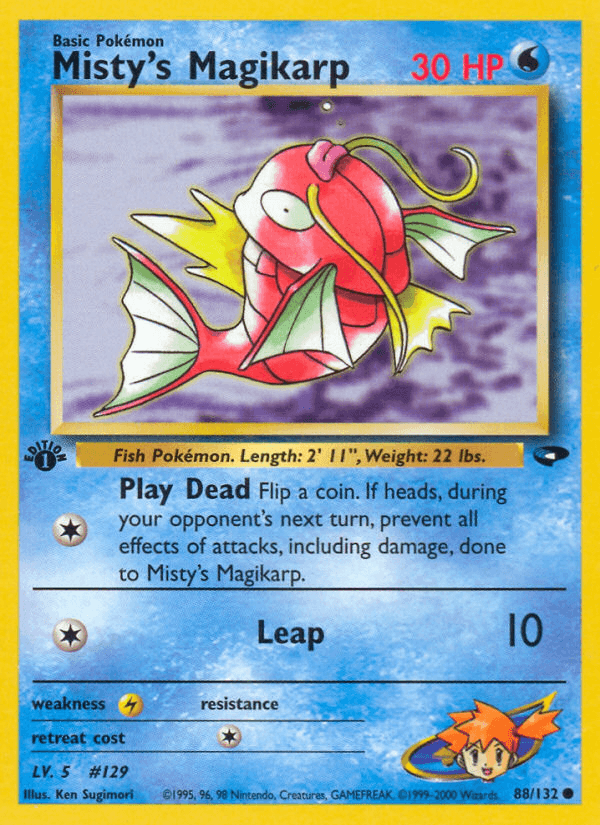 Misty's Magikarp (1st Edition)