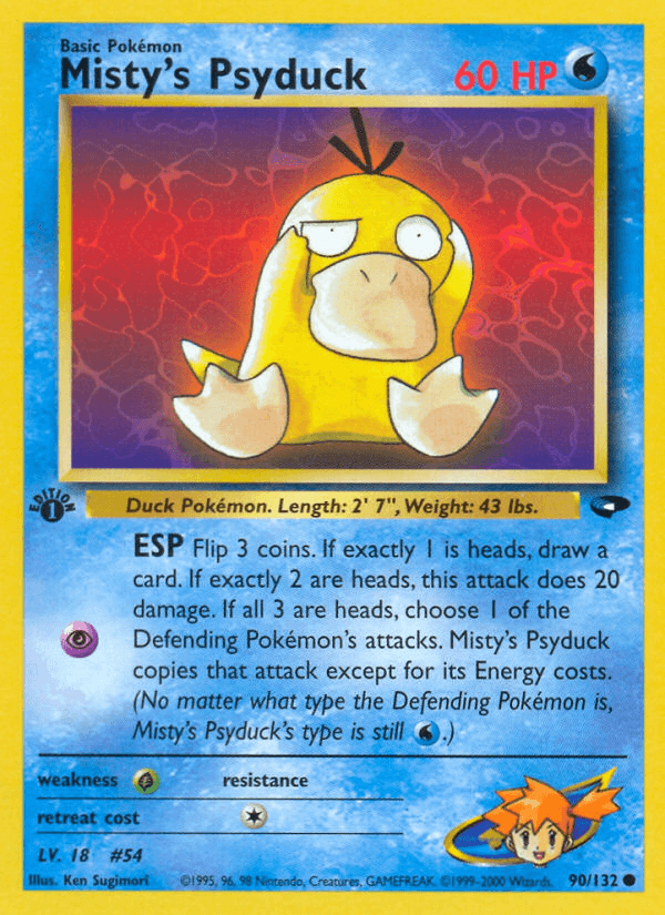 Misty's Psyduck (1st Edition)