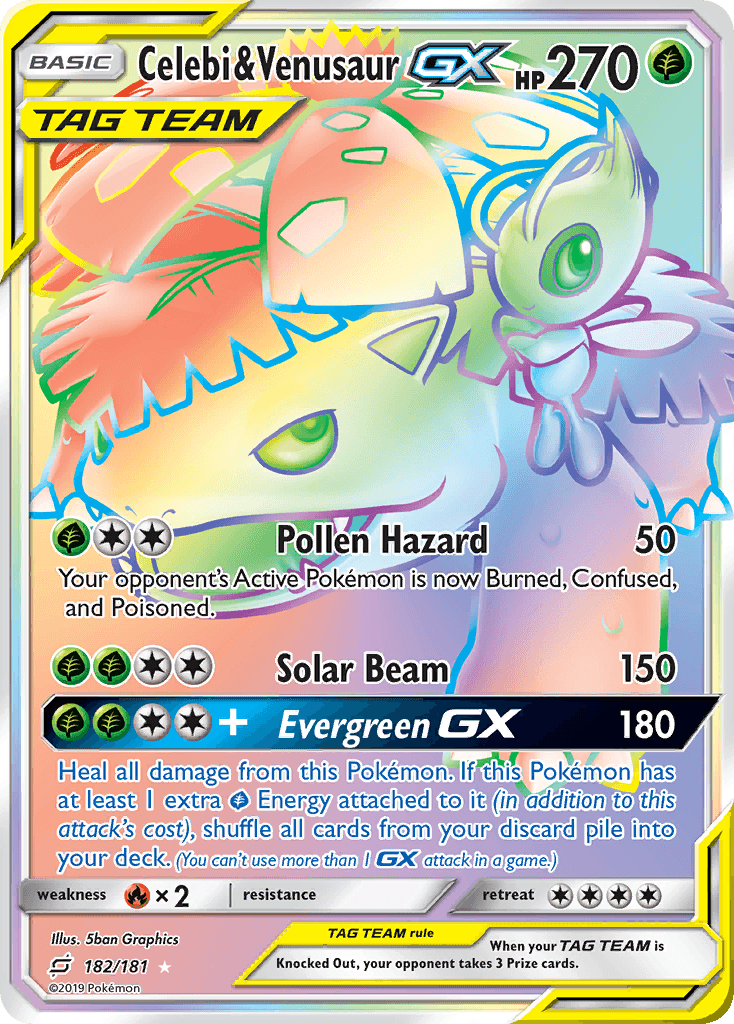 Celebi & Venusaur-GX