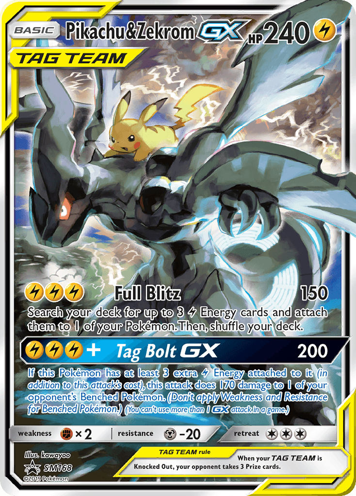 Pikachu & Zekrom-GX