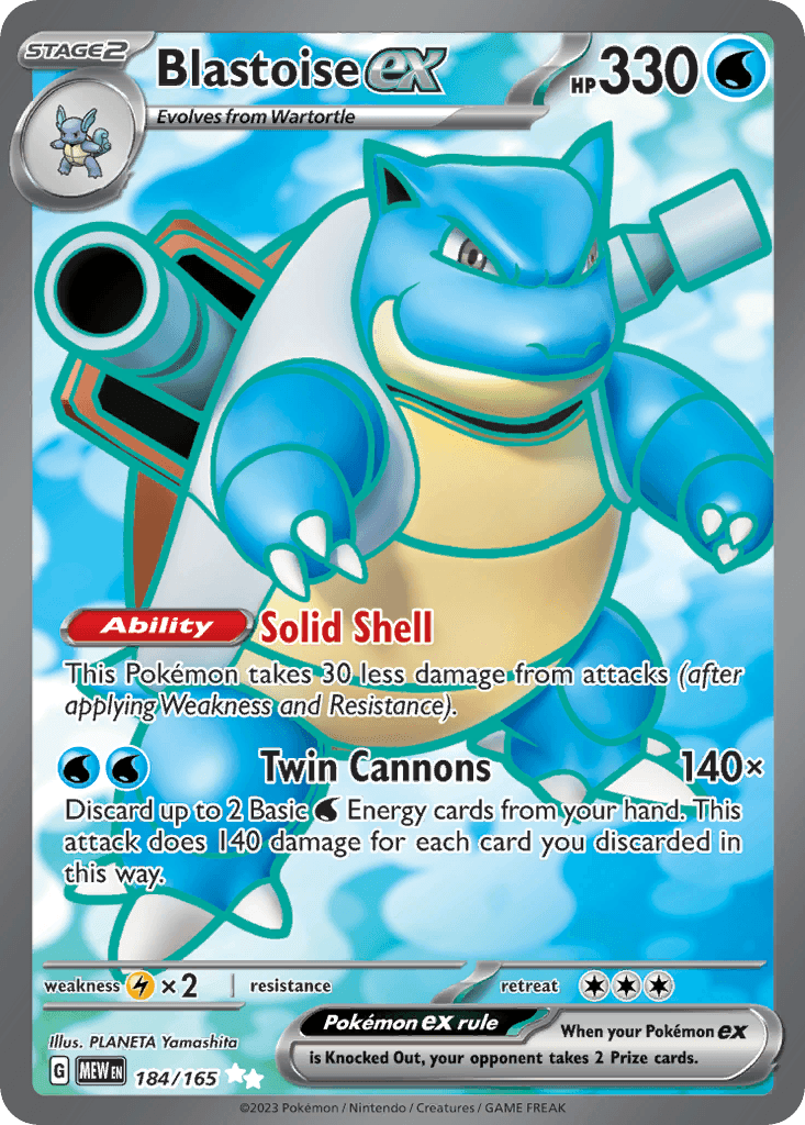 Blastoise ex