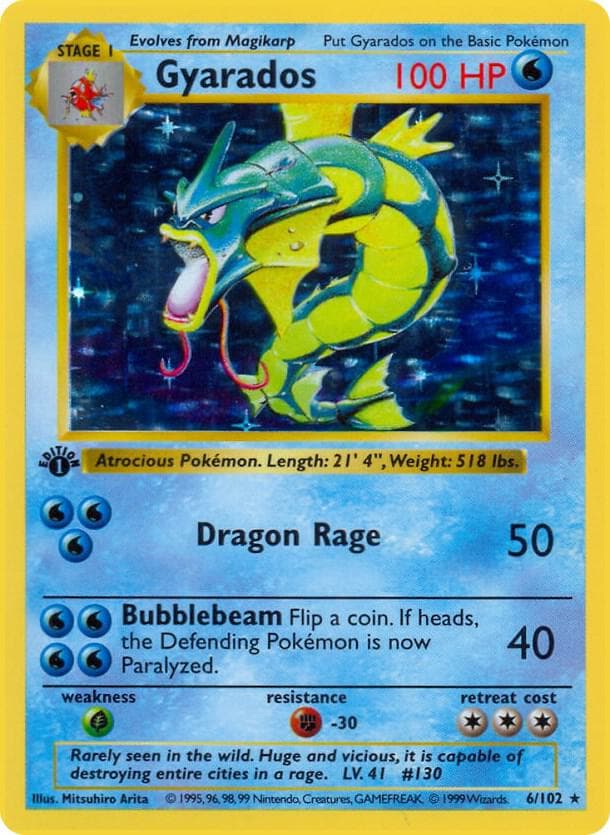 Gyarados (1st Edition Shadowless)