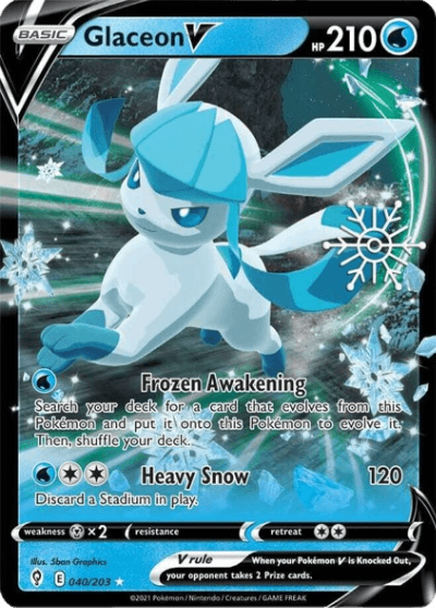 Glaceon V (Holiday Calendar)