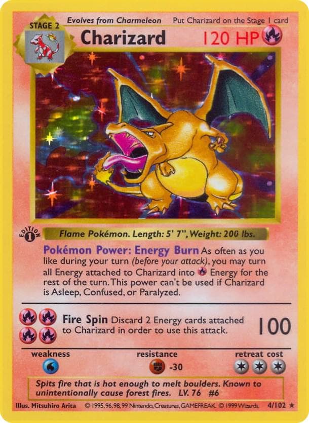 Charizard (1st Edition Shadowless)