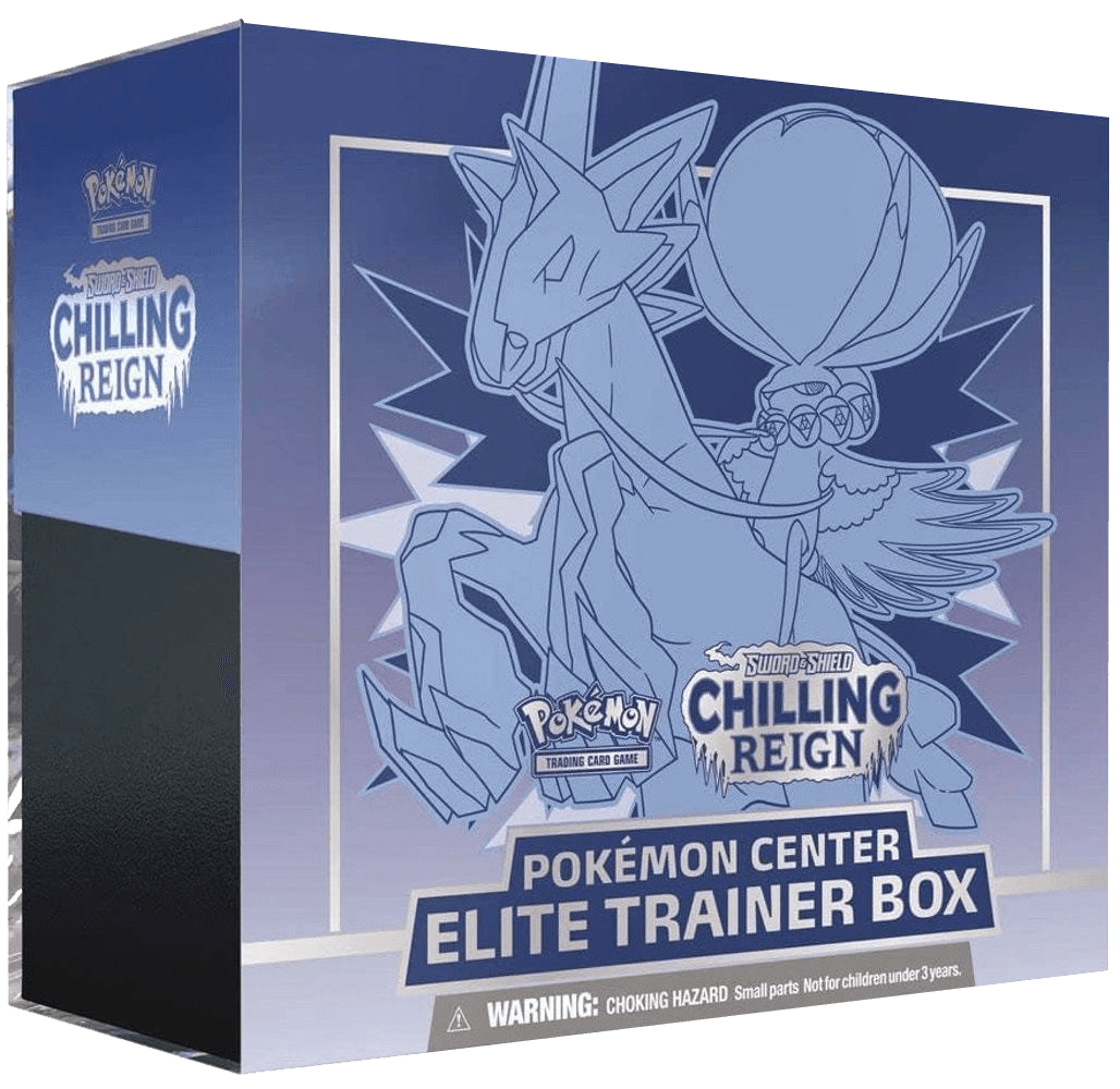 Chilling Reign Pokemon Center Elite Trainer Box [Ice Rider Calyrex] (Exclusive)