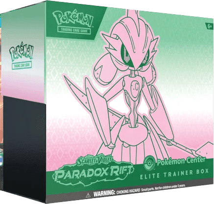 Paradox Rift Pokemon Center Elite Trainer Box (Exclusive) [Iron Valiant]!