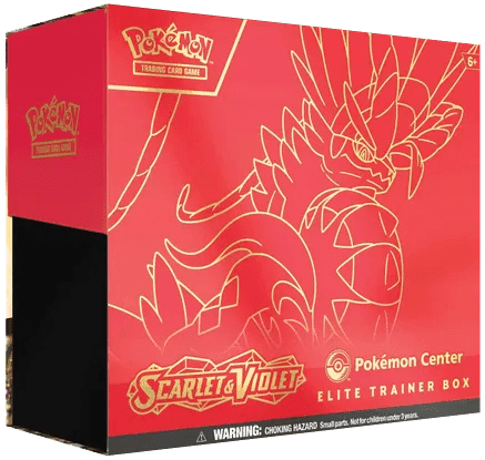 Scarlet & Violet Pokemon Center Elite Trainer Box (Exclusive) [Koraidon]!