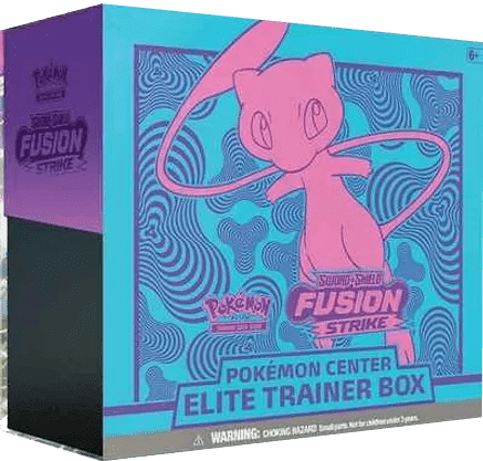 Fusion Strike Pokemon Center Elite Trainer Box (Exclusive)!