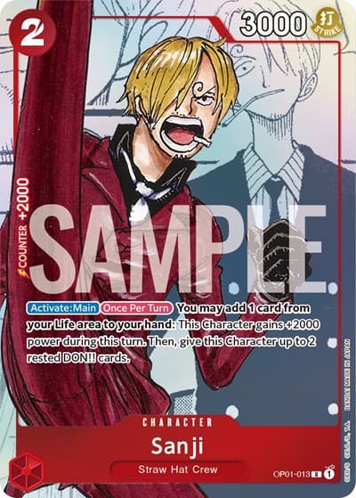 Sanji - OP01-013 (Alternate Art)