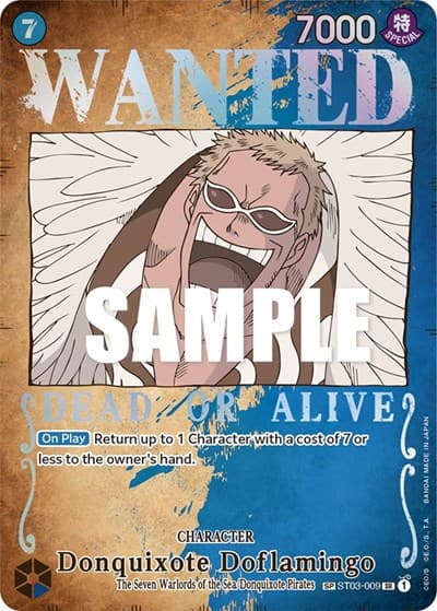 Donquixote Doflamingo (Wanted Poster)