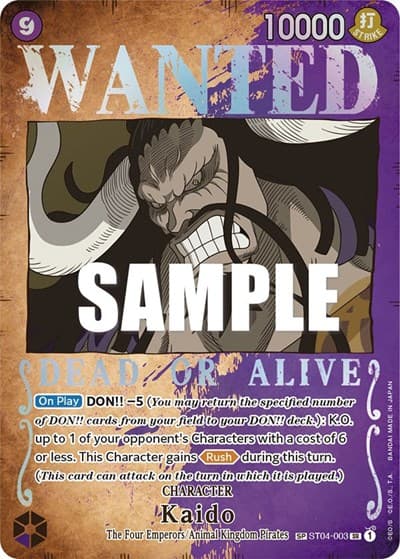 Kaido (Wanted Poster)