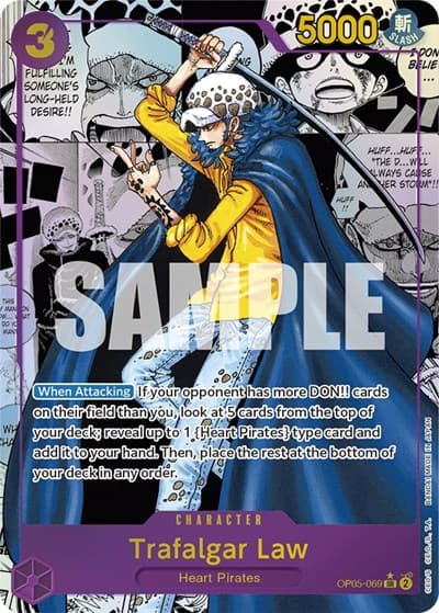 Trafalgar Law (069) (Alternate Art) (Manga)