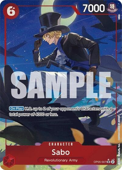 Sabo (OP05-007) (Alternate Art)