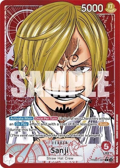 Sanji (PRB01-001) (Alternate Art)