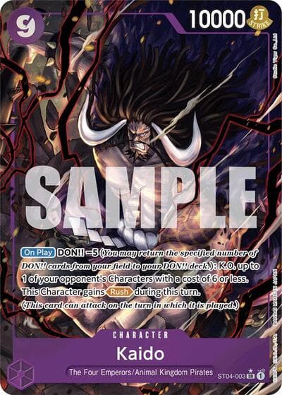 Kaido (ST04-003) (Alternate Art)