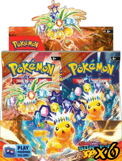 Surging Sparks Booster Box x6