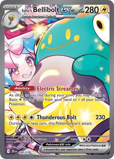 Iono's Bellibolt ex - 183/159